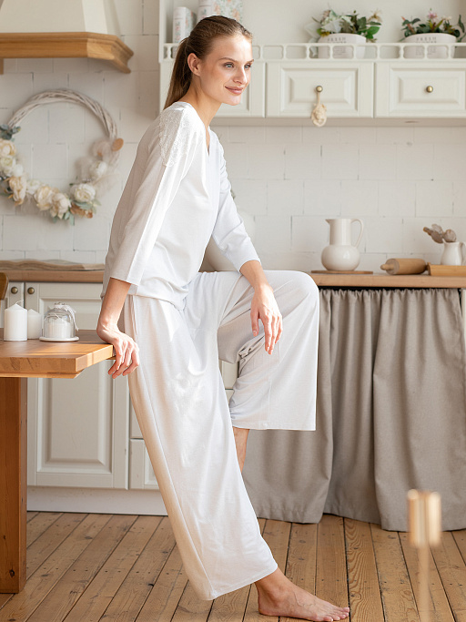 картинка M-149/P-135 Opium Home&Sleepwear комплект женский (футболка+брюки) от интернет магазина