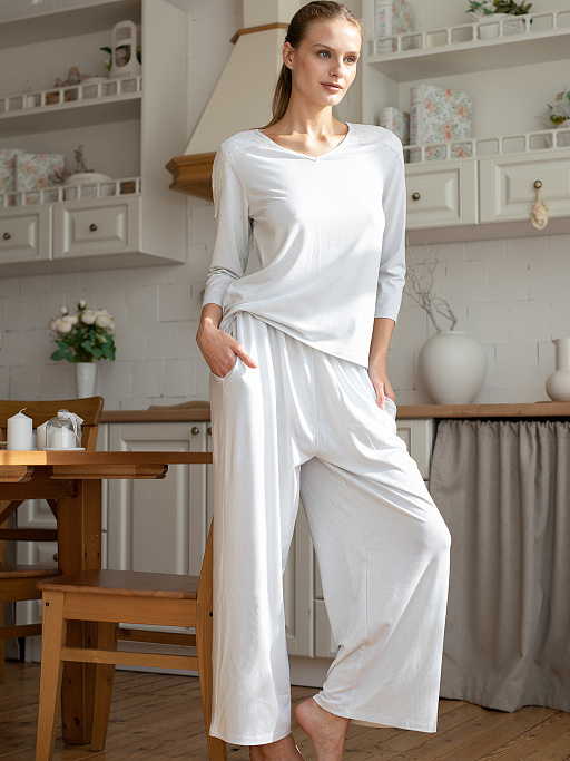 картинка M-149/P-135 Opium Home&Sleepwear комплект женский (футболка+брюки) от интернет магазина