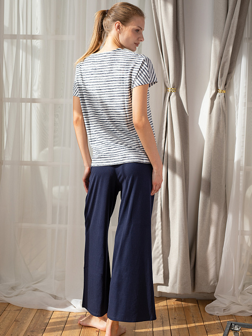 картинка M-157/P-143 Opium Home&Sleepwear комплект женский (футболка+брюки) от интернет магазина