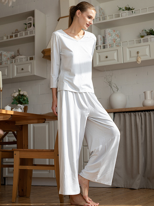 картинка M-149/P-135 Opium Home&Sleepwear комплект женский (футболка+брюки) от интернет магазина